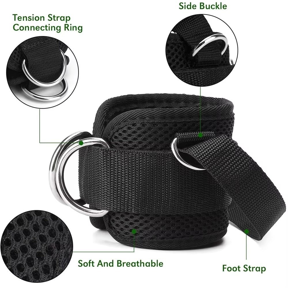 Sangles de cheville de gym à d - D Ring Strap avis et prix