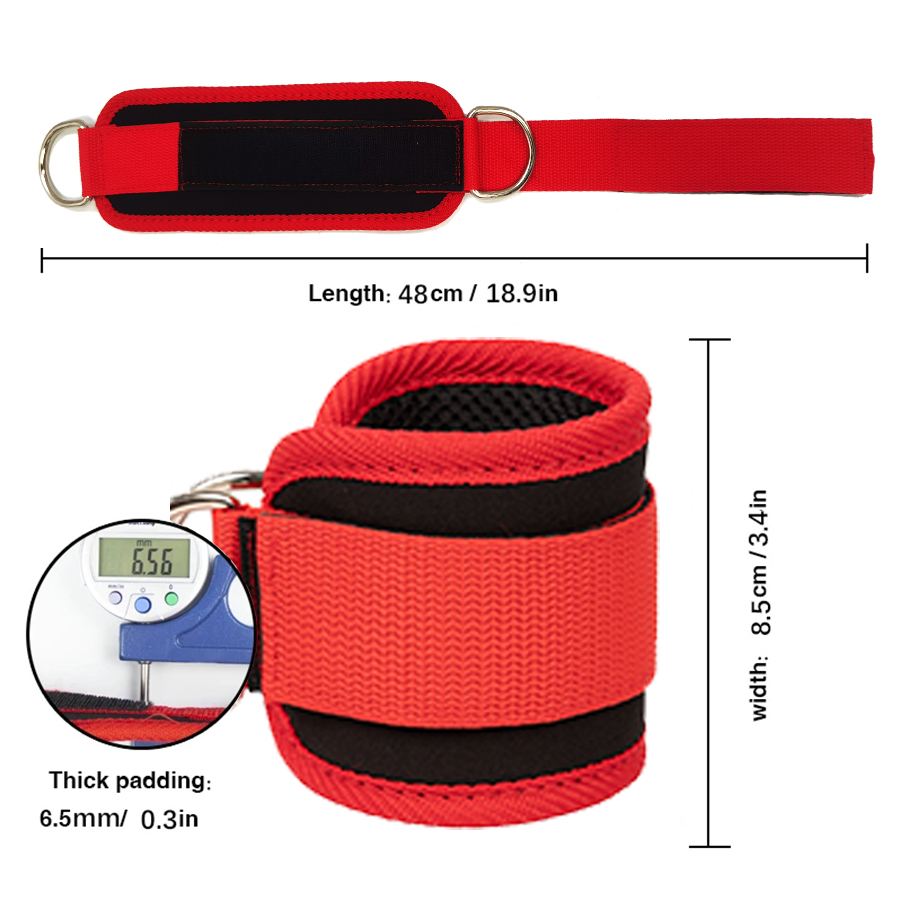 Sangles de cheville de Fitness - D Ring Strap avis et prix